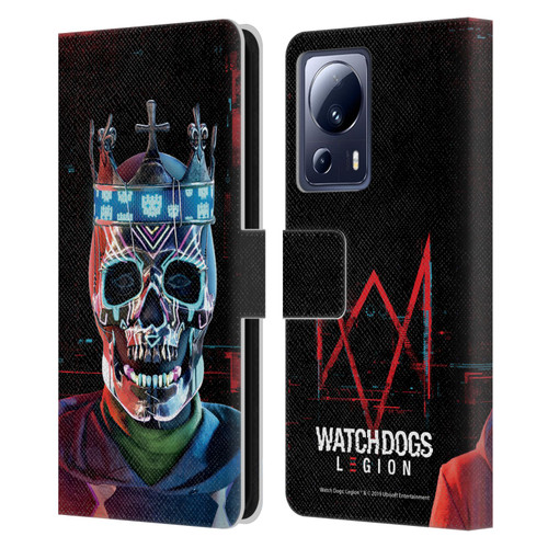 Watch Dogs Legion Key Art Ded Sec Leather Book Wallet Case Cover For Xiaomi 13 Lite 5G