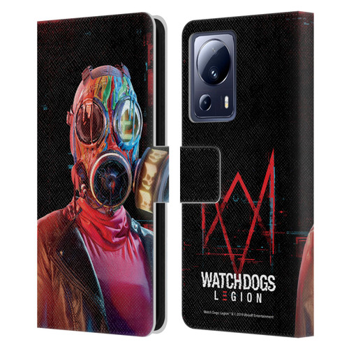 Watch Dogs Legion Key Art Lancaster Leather Book Wallet Case Cover For Xiaomi 13 Lite 5G