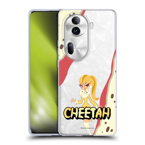 DC Super Hero Girls Characters Cheetah Soft Gel Case for OPPO Reno11 Pro