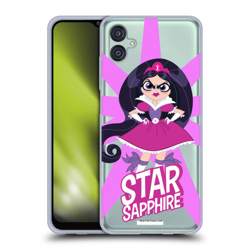 DC Super Hero Girls Characters Star Sapphire Soft Gel Case for Samsung Galaxy M04 5G / A04e