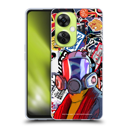 Watch Dogs Legion Street Art Granny Stickerbomb Soft Gel Case for OnePlus Nord CE 3 Lite 5G