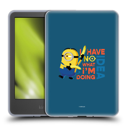 Minions Rise of Gru(2021) Humor No Idea Soft Gel Case for Amazon Kindle 11th Gen 6in 2022