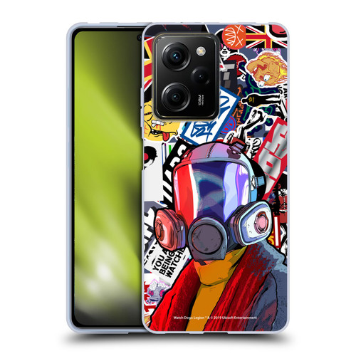 Watch Dogs Legion Street Art Granny Stickerbomb Soft Gel Case for Xiaomi Redmi Note 12 Pro 5G