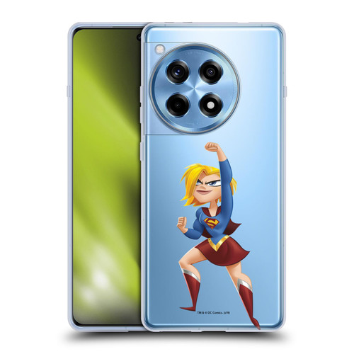 DC Super Hero Girls Rendered Characters Supergirl Soft Gel Case for OnePlus 12R