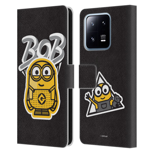 Minions Rise of Gru(2021) Iconic Mayhem Bob Leather Book Wallet Case Cover For Xiaomi 13 Pro 5G