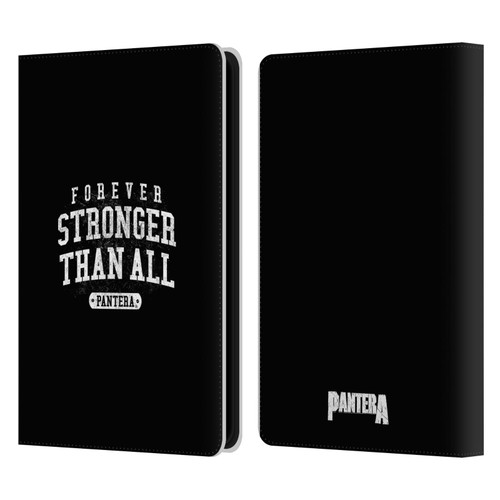 Pantera Art Stronger Than All Leather Book Wallet Case Cover For Amazon Kindle Paperwhite 5 (2021)
