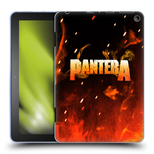 Pantera Art Fire Soft Gel Case for Amazon Fire HD 8/Fire HD 8 Plus 2020