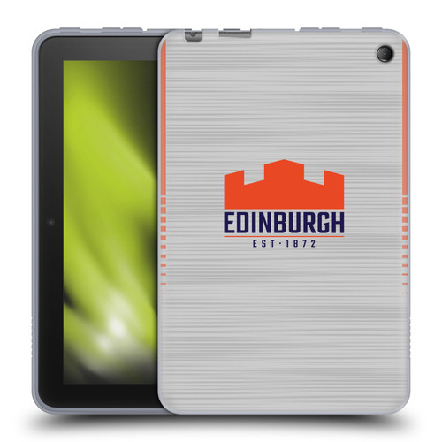 Edinburgh Rugby 2023/24 Crest Kit Away Soft Gel Case for Amazon Fire 7 2022