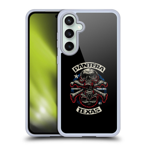 Pantera Art Double Cross Soft Gel Case for Samsung Galaxy S23 FE 5G & MagSafe