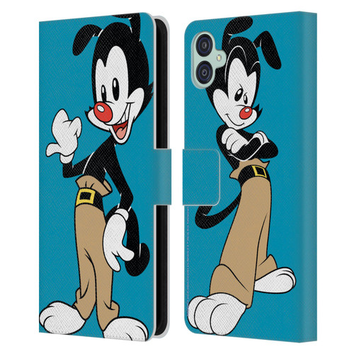 Animaniacs Graphics Yakko Leather Book Wallet Case Cover For Samsung Galaxy M04 5G / A04e