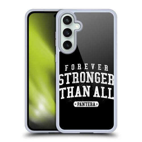 Pantera Art Stronger Than All Soft Gel Case for Samsung Galaxy S23 FE 5G