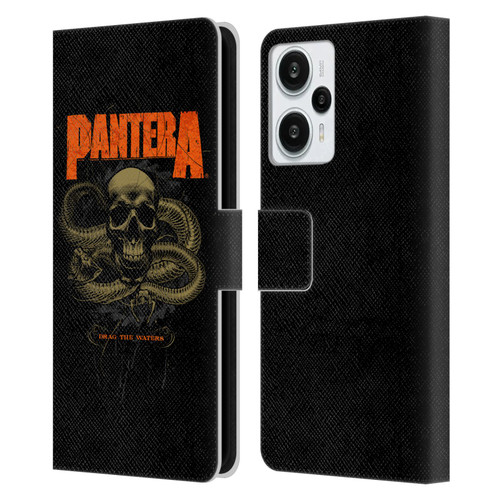 Pantera Art Drag The Waters Leather Book Wallet Case Cover For Xiaomi Redmi Note 12T