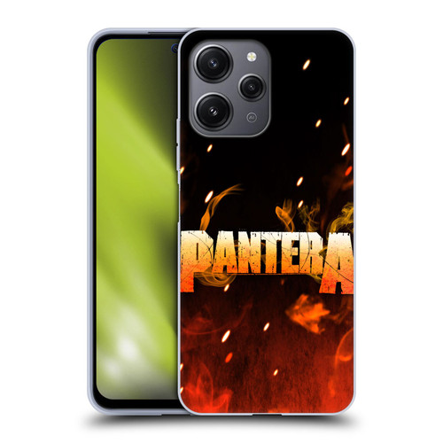 Pantera Art Fire Soft Gel Case for Xiaomi Redmi 12