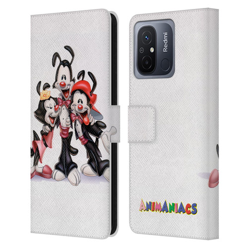 Animaniacs Graphics Formal Leather Book Wallet Case Cover For Xiaomi Redmi 12C