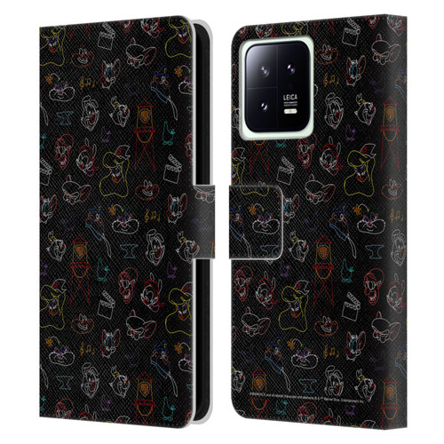 Animaniacs Graphics Pattern Leather Book Wallet Case Cover For Xiaomi 13 5G