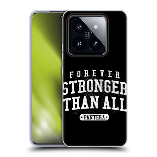 Pantera Art Stronger Than All Soft Gel Case for Xiaomi 14 Pro