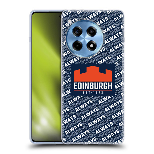 Edinburgh Rugby Graphics Logo Pattern Soft Gel Case for OnePlus 12R