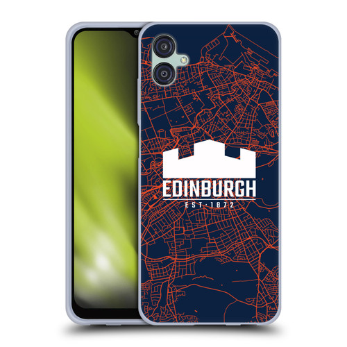 Edinburgh Rugby Graphics Map Soft Gel Case for Samsung Galaxy M04 5G / A04e