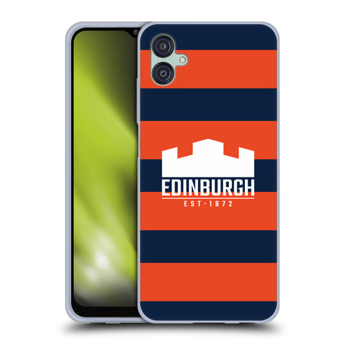 Edinburgh Rugby Graphics Stripes Soft Gel Case for Samsung Galaxy M04 5G / A04e