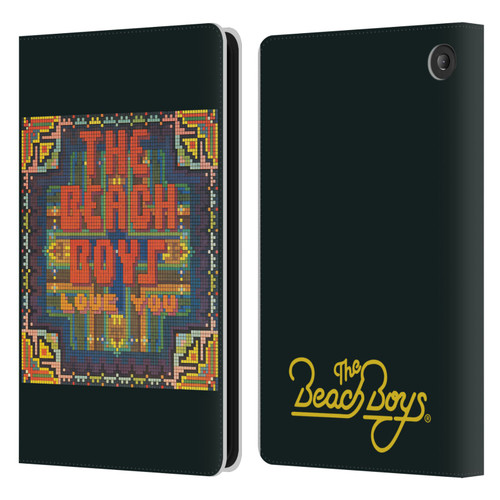 The Beach Boys Album Cover Art Love You Leather Book Wallet Case Cover For Amazon Fire 7 2022