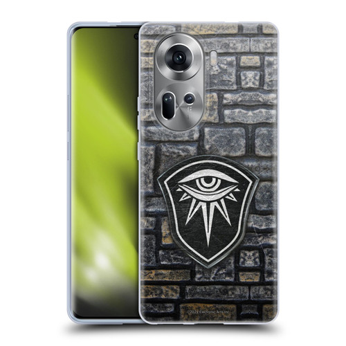 EA Bioware Dragon Age Inquisition Graphics Distressed Crest Soft Gel Case for OPPO Reno11
