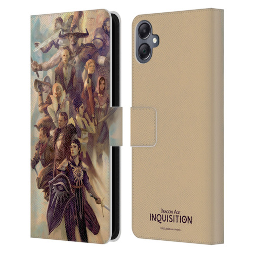 EA Bioware Dragon Age Inquisition Graphics Companions And Advisors Leather Book Wallet Case Cover For Samsung Galaxy A05