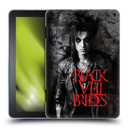 Black Veil Brides Band Members Jake Soft Gel Case for Amazon Fire HD 8/Fire HD 8 Plus 2020
