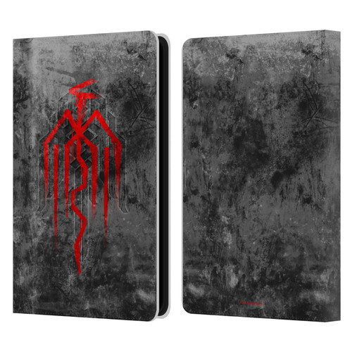 EA Bioware Dragon Age Heraldry City Of Chains Symbol Leather Book Wallet Case Cover For Amazon Kindle Paperwhite 5 (2021)