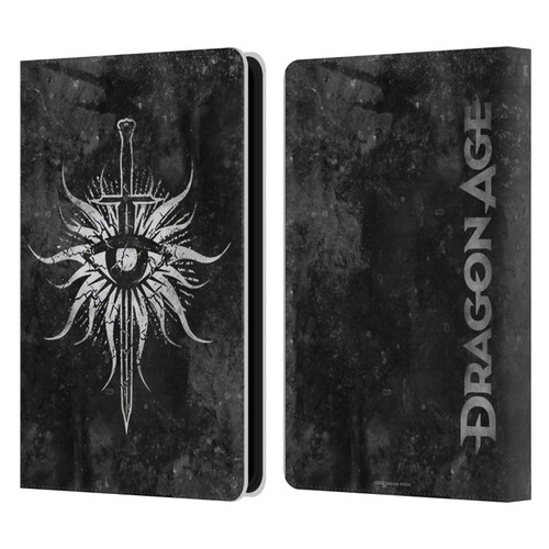 EA Bioware Dragon Age Heraldry Inquisition Distressed Leather Book Wallet Case Cover For Amazon Kindle Paperwhite 5 (2021)