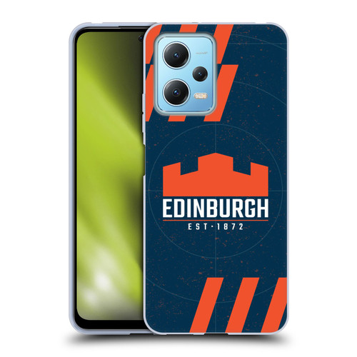 Edinburgh Rugby Logo Art Navy Blue Soft Gel Case for Xiaomi Redmi Note 12 5G