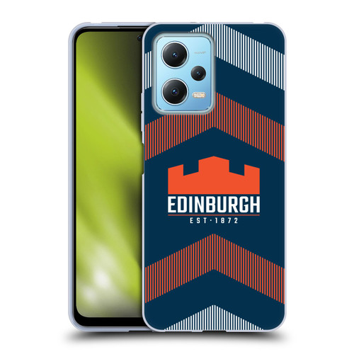 Edinburgh Rugby Logo Art Lines Soft Gel Case for Xiaomi Redmi Note 12 5G