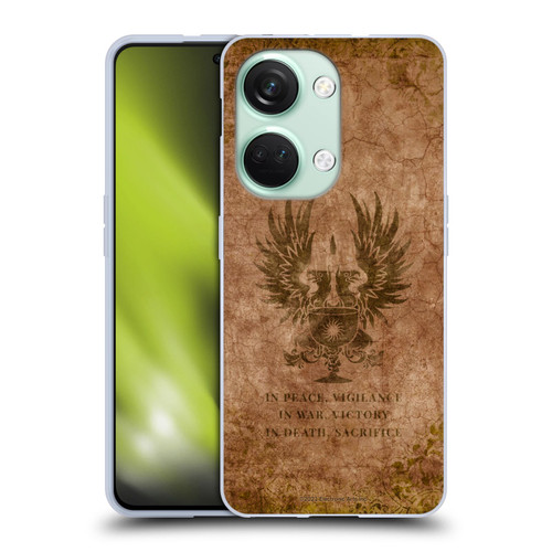 EA Bioware Dragon Age Heraldry Grey Wardens Distressed Soft Gel Case for OnePlus Nord 3 5G