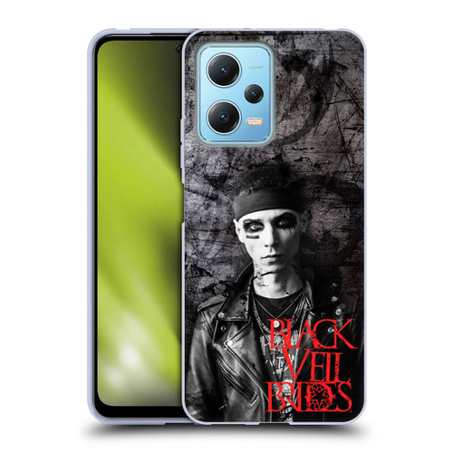 Black Veil Brides Band Members Andy Soft Gel Case for Xiaomi Redmi Note 12 5G