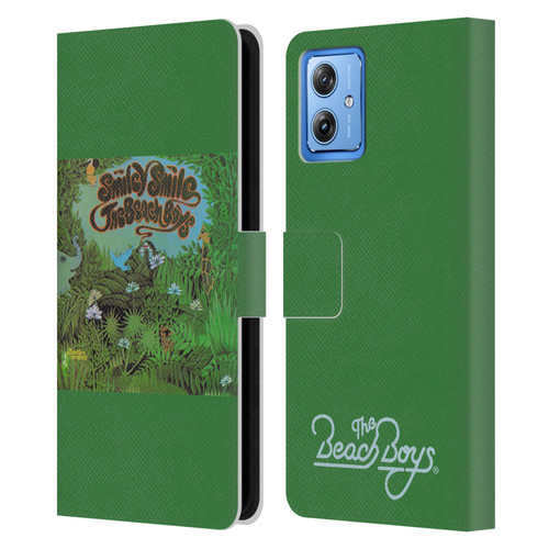 The Beach Boys Album Cover Art Smiley Smile Leather Book Wallet Case Cover For Motorola Moto G54 5G