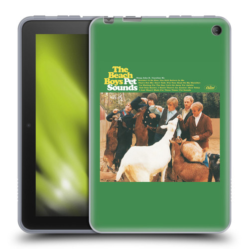 The Beach Boys Album Cover Art Pet Sounds Soft Gel Case for Amazon Fire 7 2022