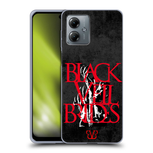 Black Veil Brides Band Art Zombie Hands Soft Gel Case for Motorola Moto G14