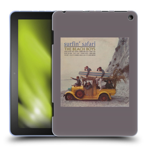 The Beach Boys Album Cover Art Surfin Safari Soft Gel Case for Amazon Fire HD 8/Fire HD 8 Plus 2020