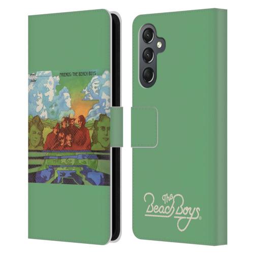 The Beach Boys Album Cover Art Friends Leather Book Wallet Case Cover For Samsung Galaxy A25 5G