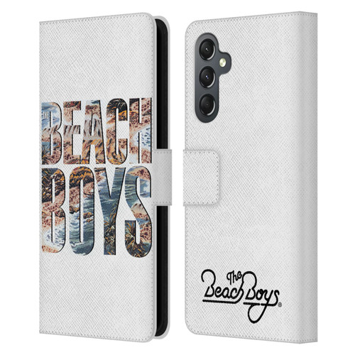 The Beach Boys Album Cover Art 1985 Logo Leather Book Wallet Case Cover For Samsung Galaxy A25 5G