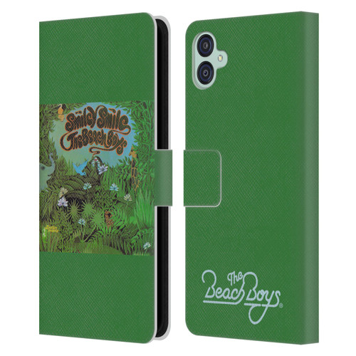 The Beach Boys Album Cover Art Smiley Smile Leather Book Wallet Case Cover For Samsung Galaxy M04 5G / A04e