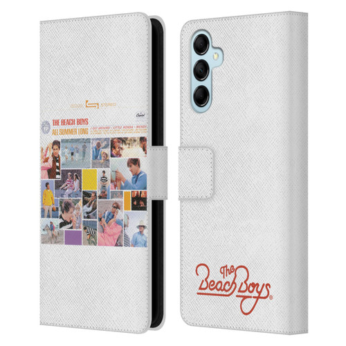 The Beach Boys Album Cover Art All Summer Long Leather Book Wallet Case Cover For Samsung Galaxy M14 5G