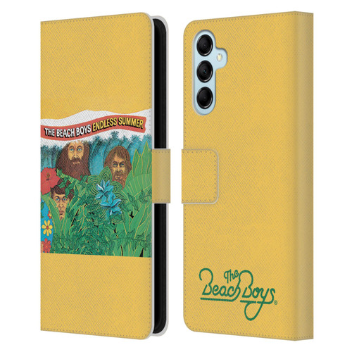 The Beach Boys Album Cover Art Endless Summer Leather Book Wallet Case Cover For Samsung Galaxy M14 5G