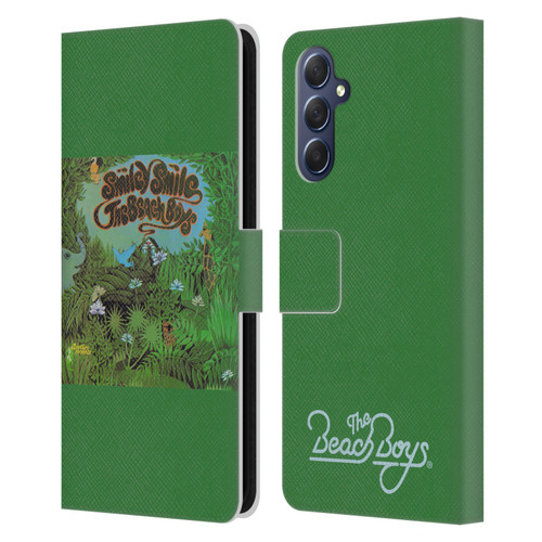 The Beach Boys Album Cover Art Smiley Smile Leather Book Wallet Case Cover For Samsung Galaxy M54 5G