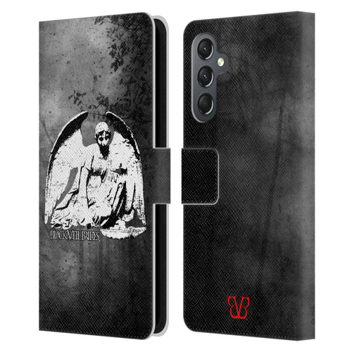 Black Veil Brides Band Art Angel Leather Book Wallet Case Cover For Samsung Galaxy A25 5G