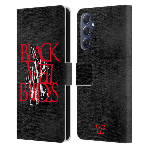 Black Veil Brides Band Art Zombie Hands Leather Book Wallet Case Cover For Samsung Galaxy M54 5G