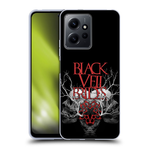 Black Veil Brides Band Art Skull Branches Soft Gel Case for Xiaomi Redmi Note 12 4G