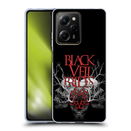 Black Veil Brides Band Art Skull Branches Soft Gel Case for Xiaomi Redmi Note 12 Pro 5G