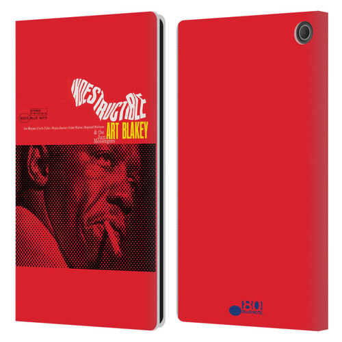 Blue Note Records Albums Art Blakey Indestructible Leather Book Wallet Case Cover For Amazon Fire Max 11 2023