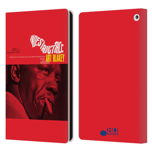 Blue Note Records Albums Art Blakey Indestructible Leather Book Wallet Case Cover For Amazon Fire HD 8/Fire HD 8 Plus 2020