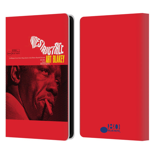 Blue Note Records Albums Art Blakey Indestructible Leather Book Wallet Case Cover For Amazon Kindle Paperwhite 5 (2021)